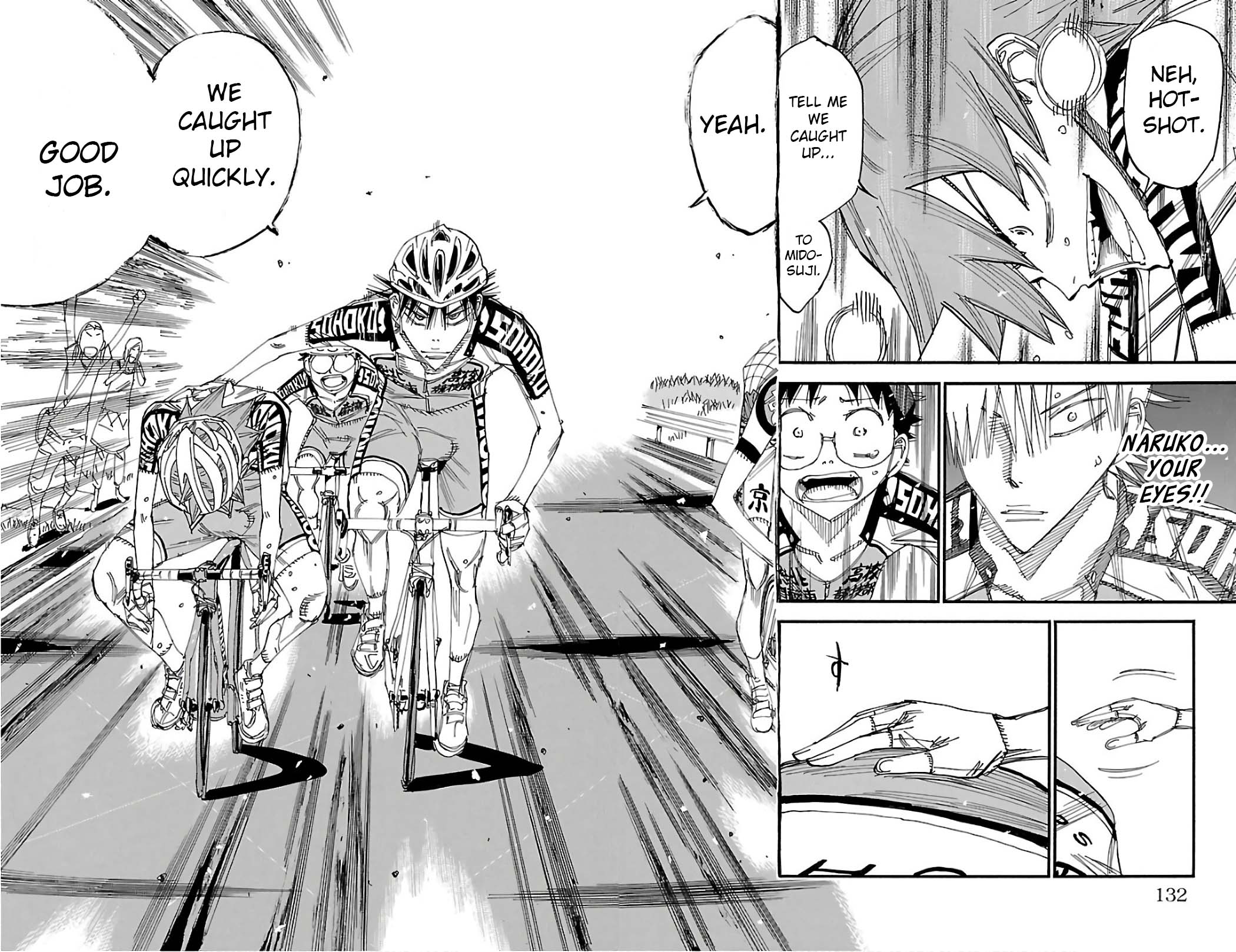 Yowamushi Pedal chapter 500 page 5