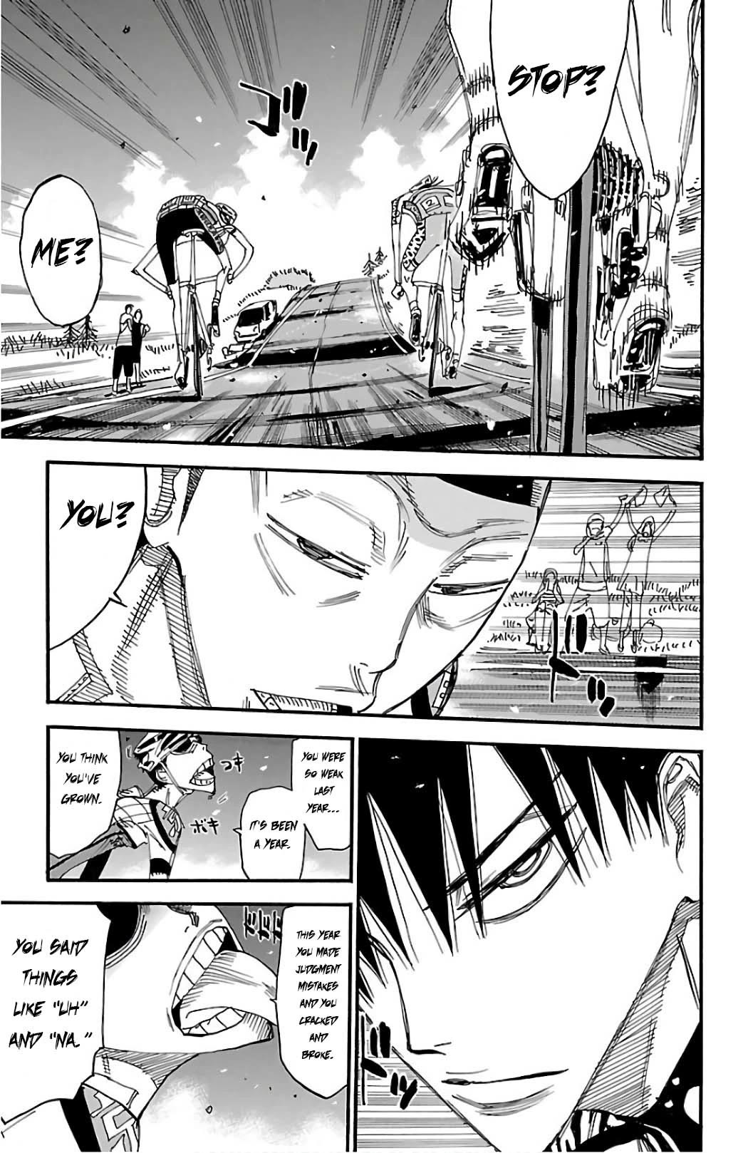 Yowamushi Pedal chapter 501 page 3