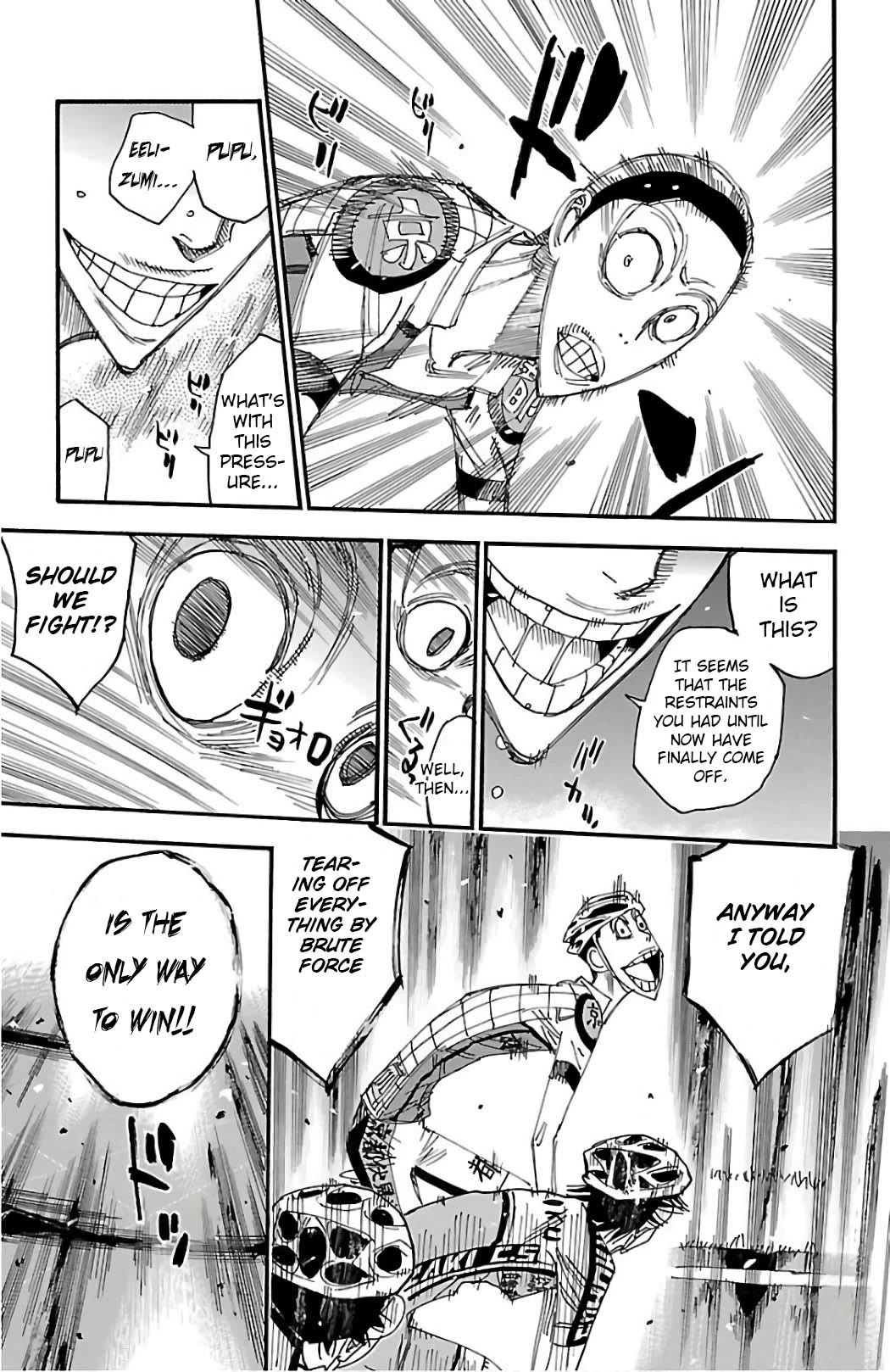 Yowamushi Pedal chapter 501 page 7