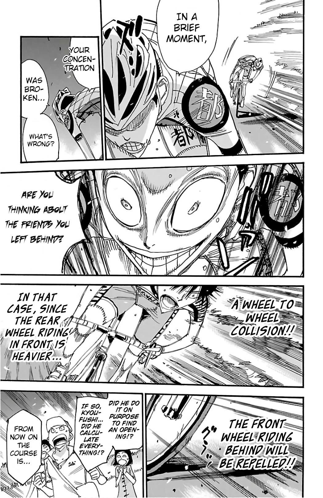 Yowamushi Pedal chapter 502 page 12