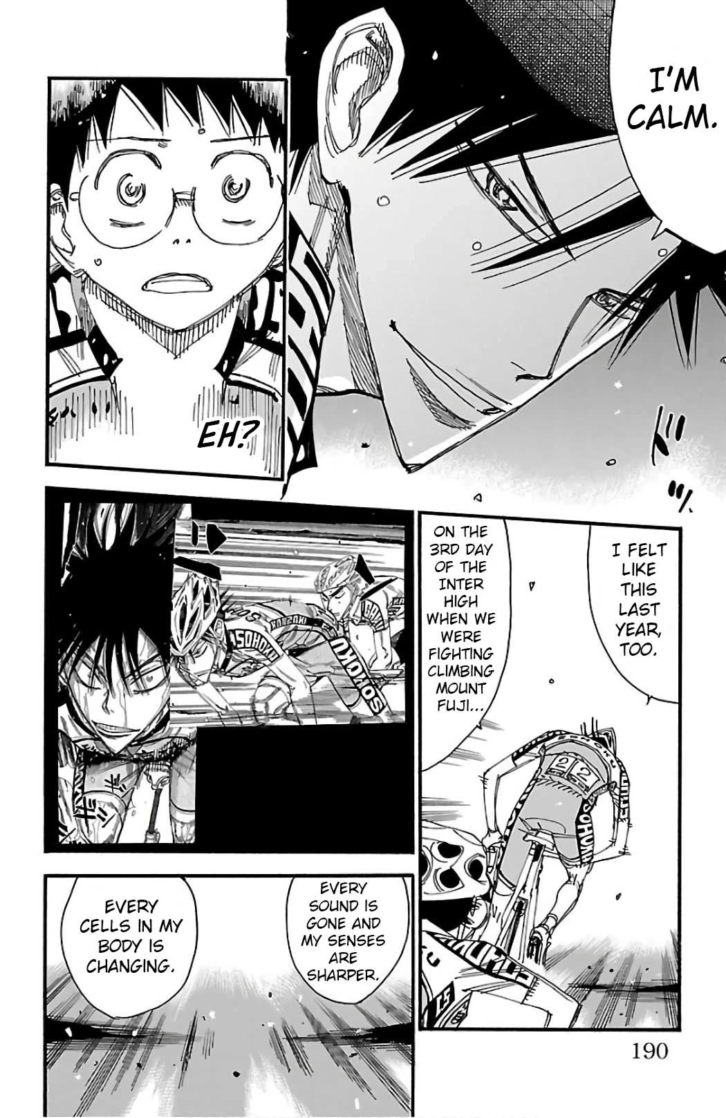 Yowamushi Pedal chapter 502 page 18