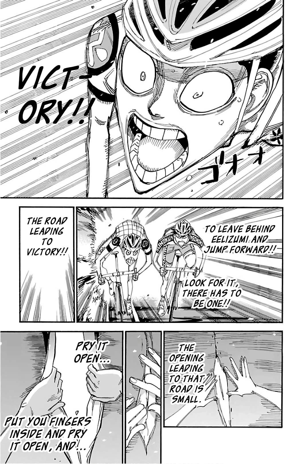 Yowamushi Pedal chapter 502 page 6