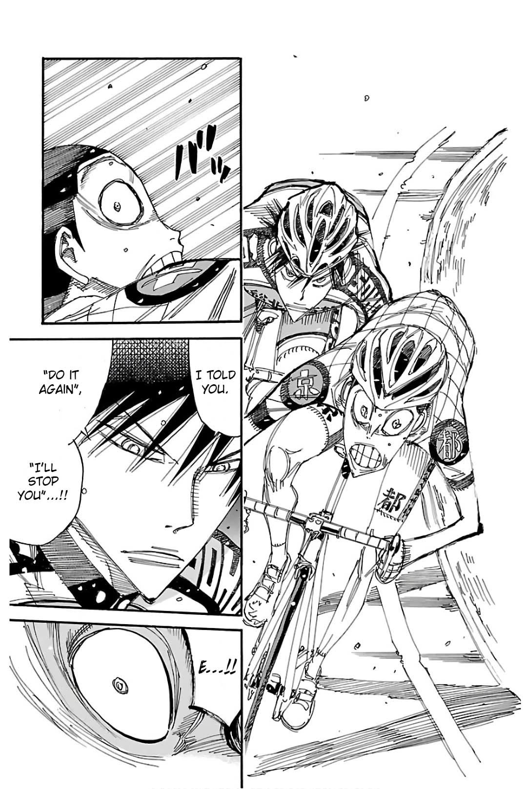 Yowamushi Pedal chapter 503 page 10