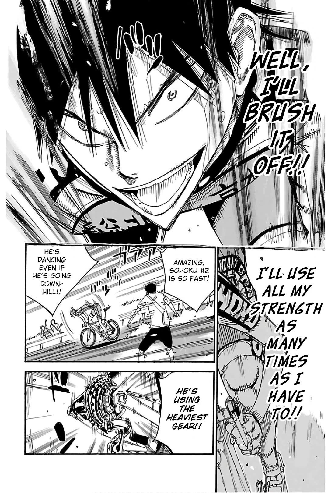 Yowamushi Pedal chapter 503 page 3