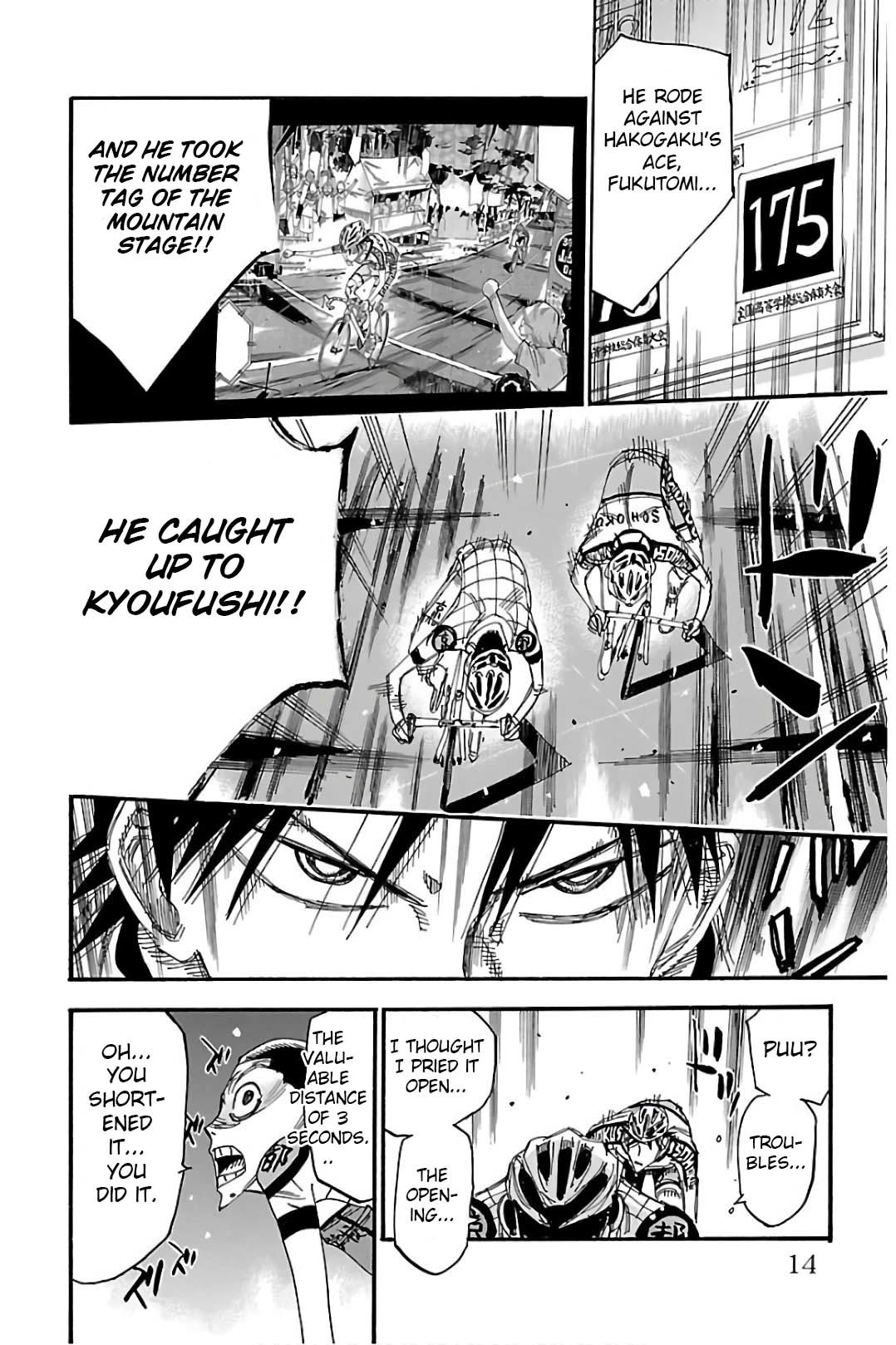 Yowamushi Pedal chapter 503 page 6