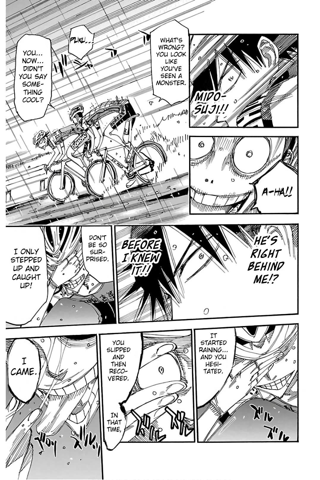 Yowamushi Pedal chapter 504 page 12