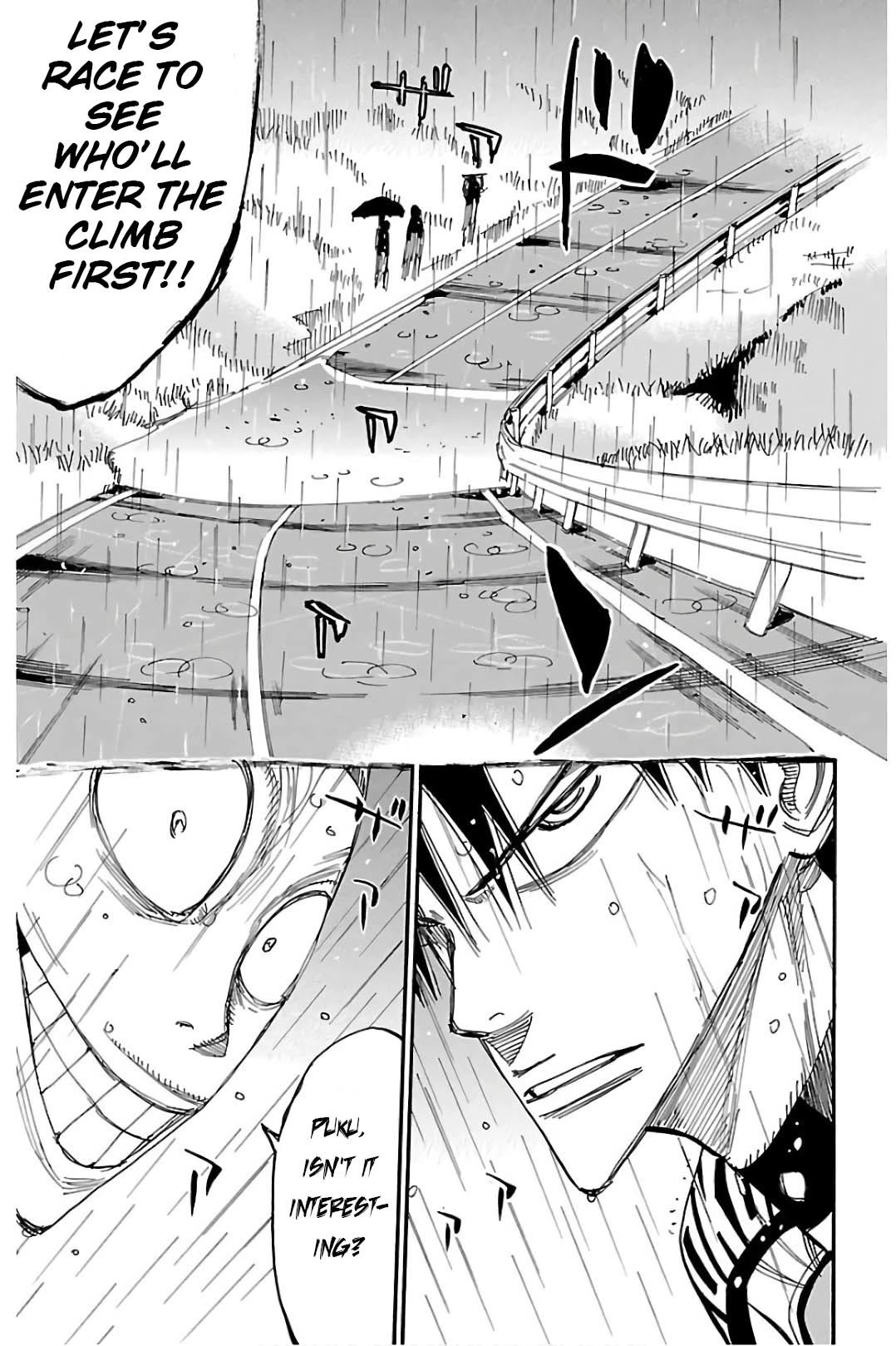 Yowamushi Pedal chapter 504 page 18