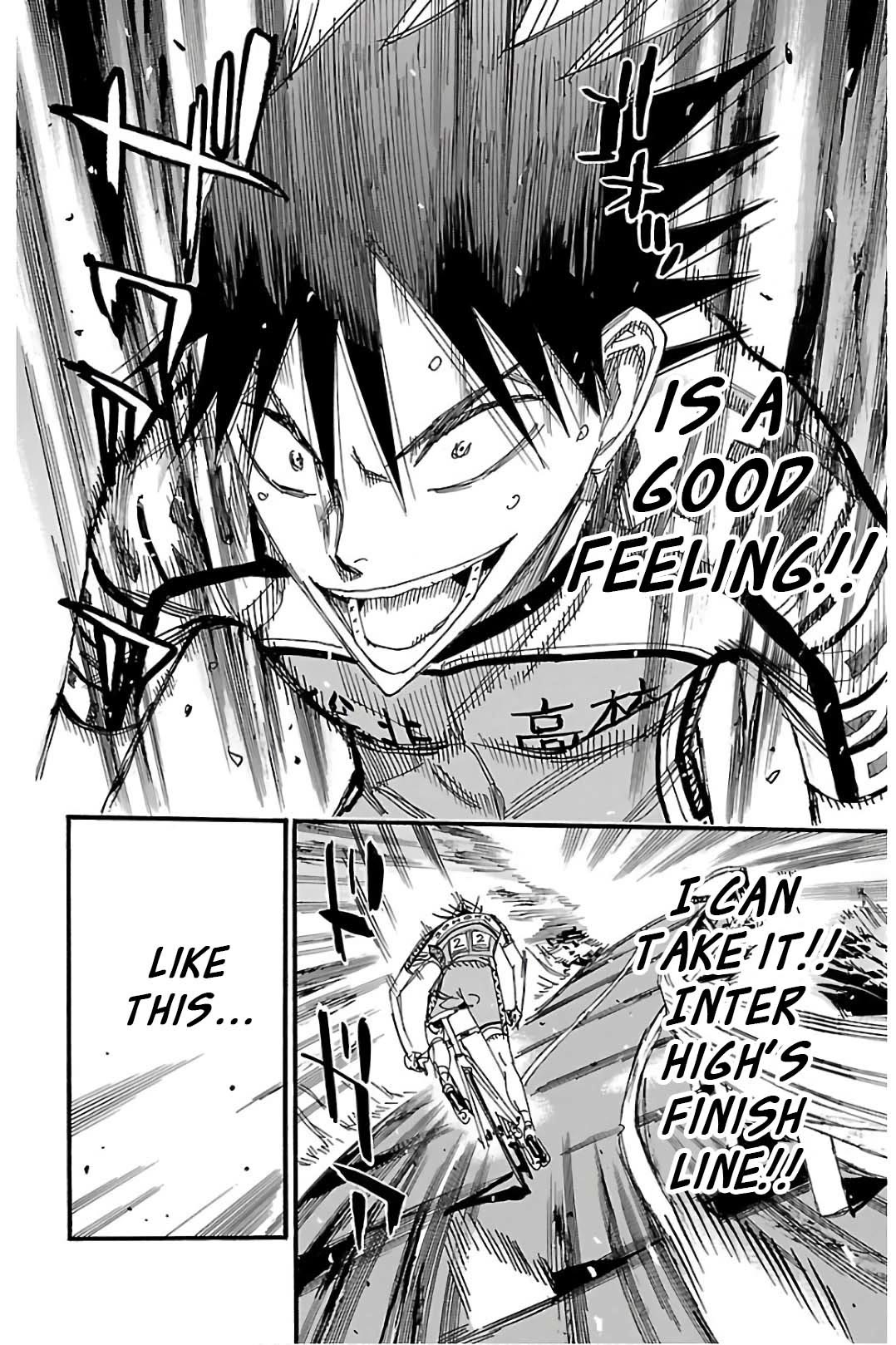 Yowamushi Pedal chapter 504 page 3