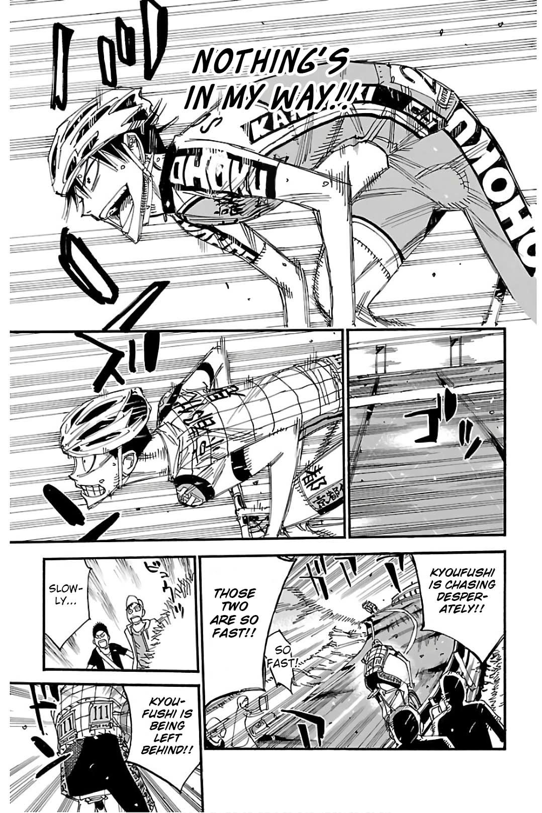 Yowamushi Pedal chapter 504 page 4