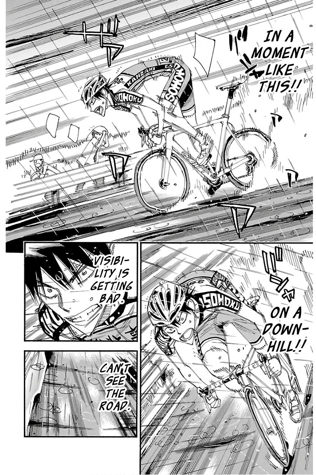 Yowamushi Pedal chapter 504 page 8