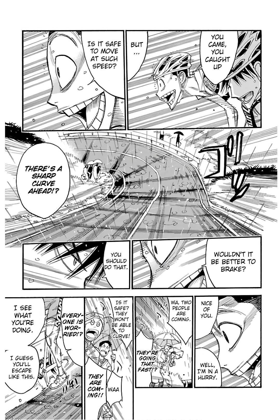 Yowamushi Pedal chapter 505 page 11