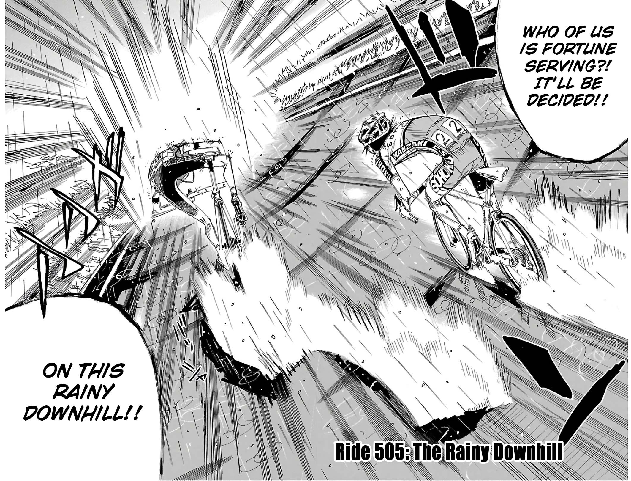 Yowamushi Pedal chapter 505 page 3