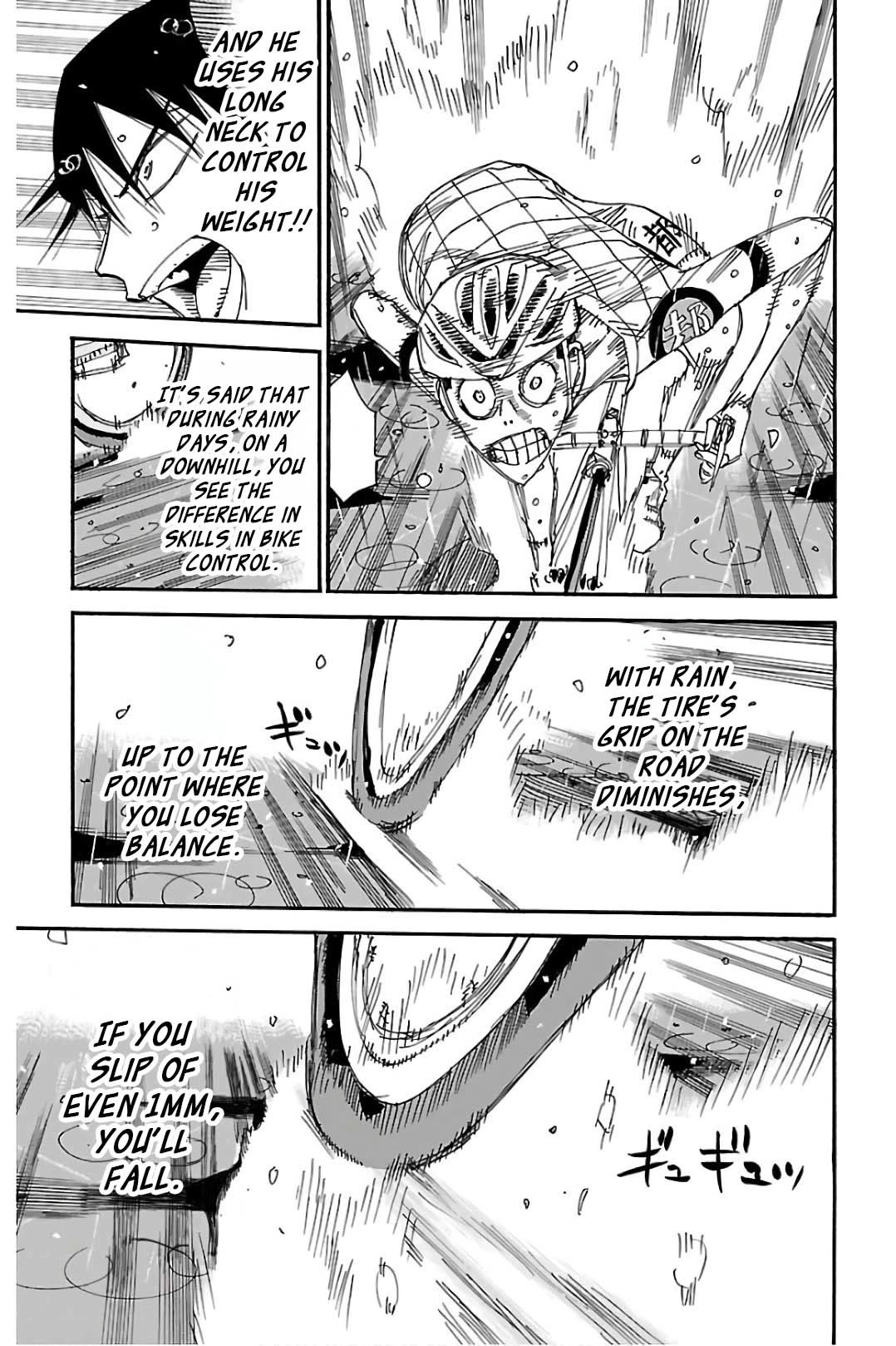 Yowamushi Pedal chapter 505 page 7