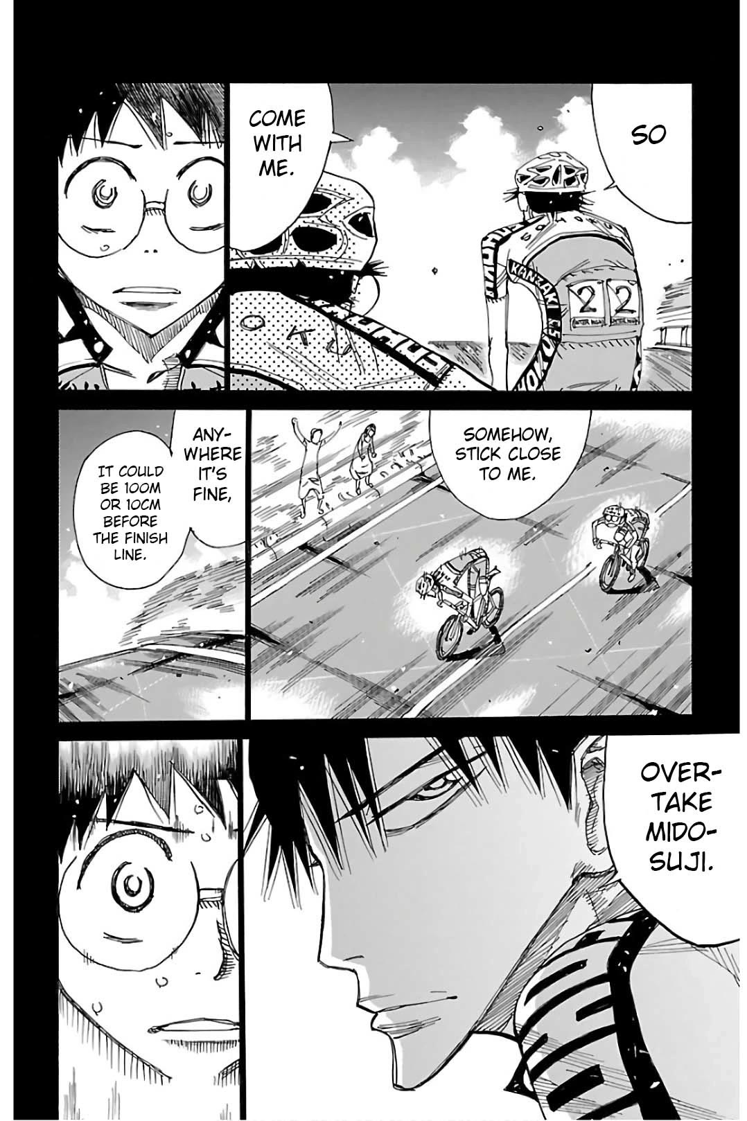 Yowamushi Pedal chapter 506 page 10