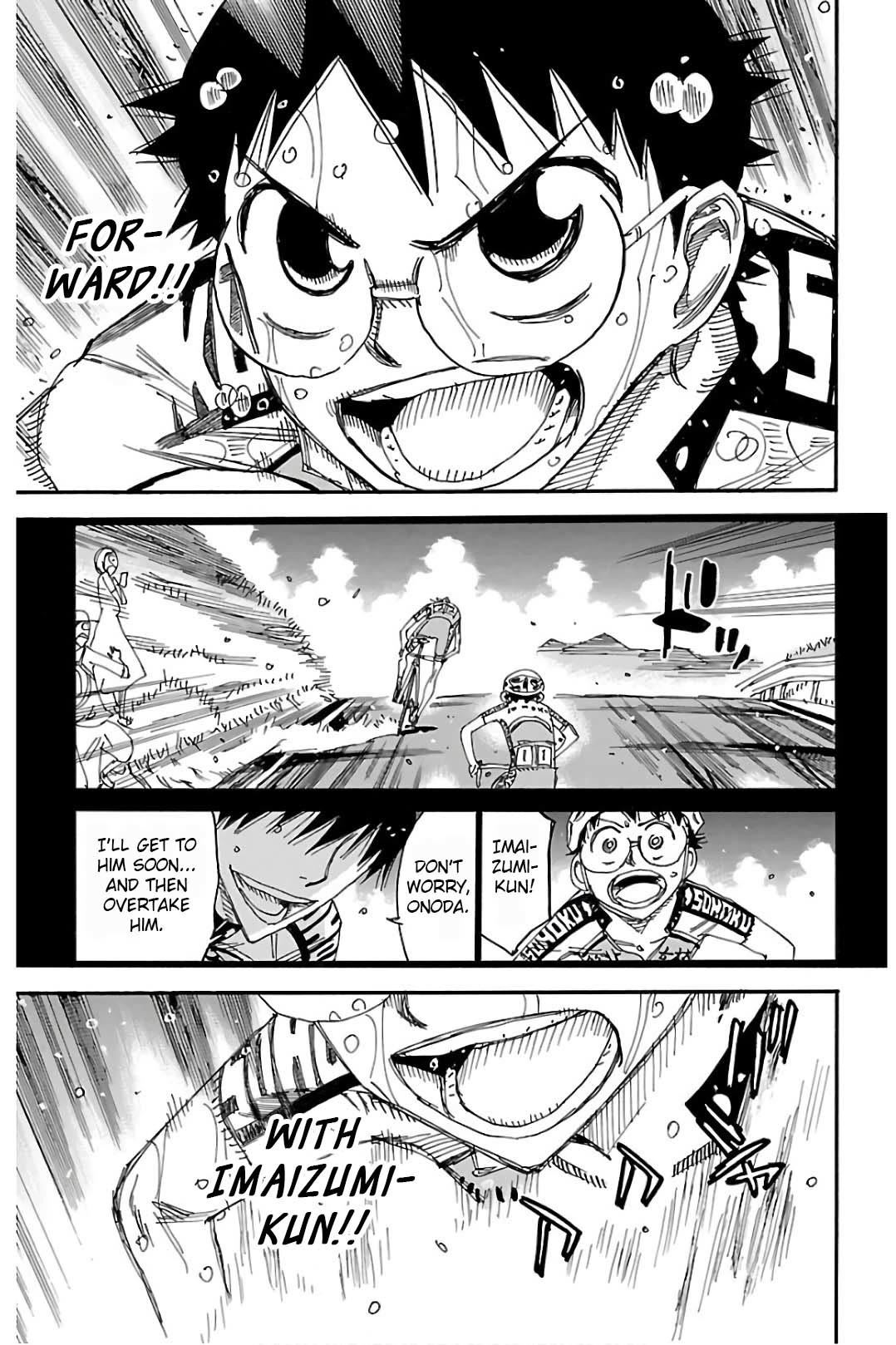 Yowamushi Pedal chapter 506 page 9