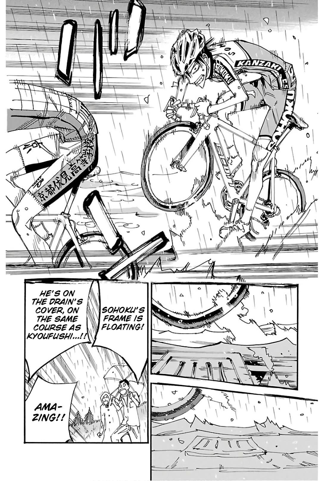 Yowamushi Pedal chapter 508 page 12