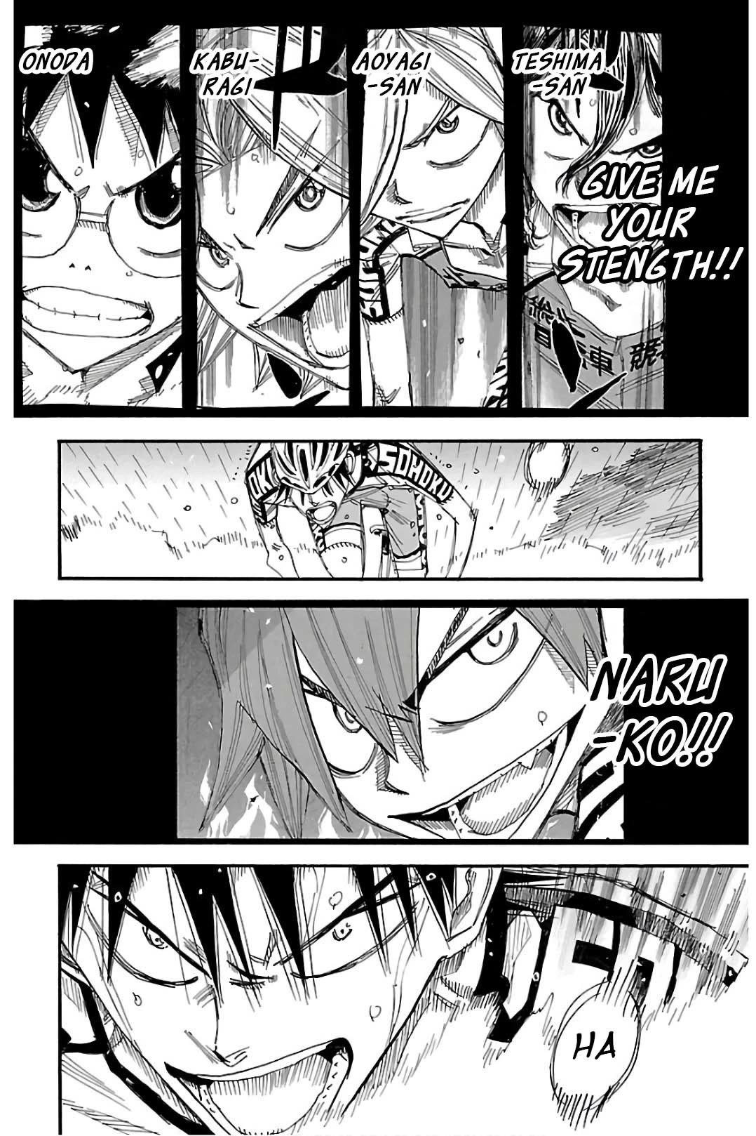 Yowamushi Pedal chapter 509 page 10