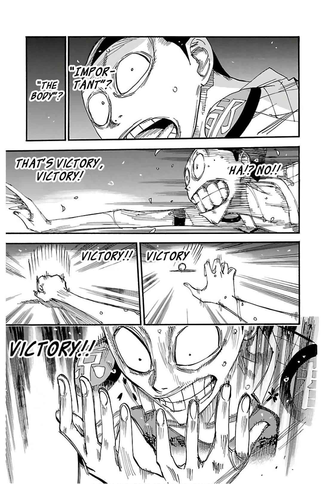 Yowamushi Pedal chapter 509 page 16