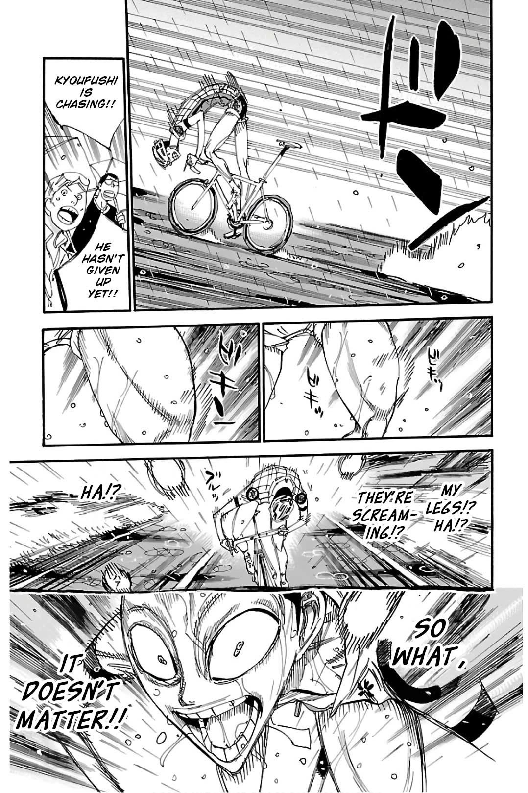 Yowamushi Pedal chapter 509 page 6