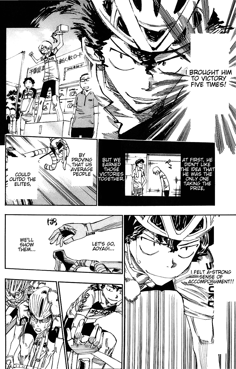 Yowamushi Pedal chapter 51 page 10