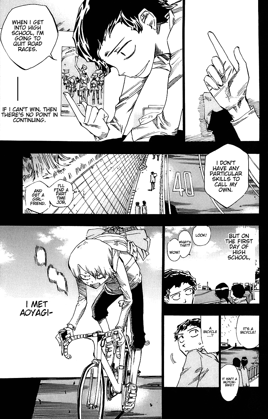 Yowamushi Pedal chapter 51 page 3