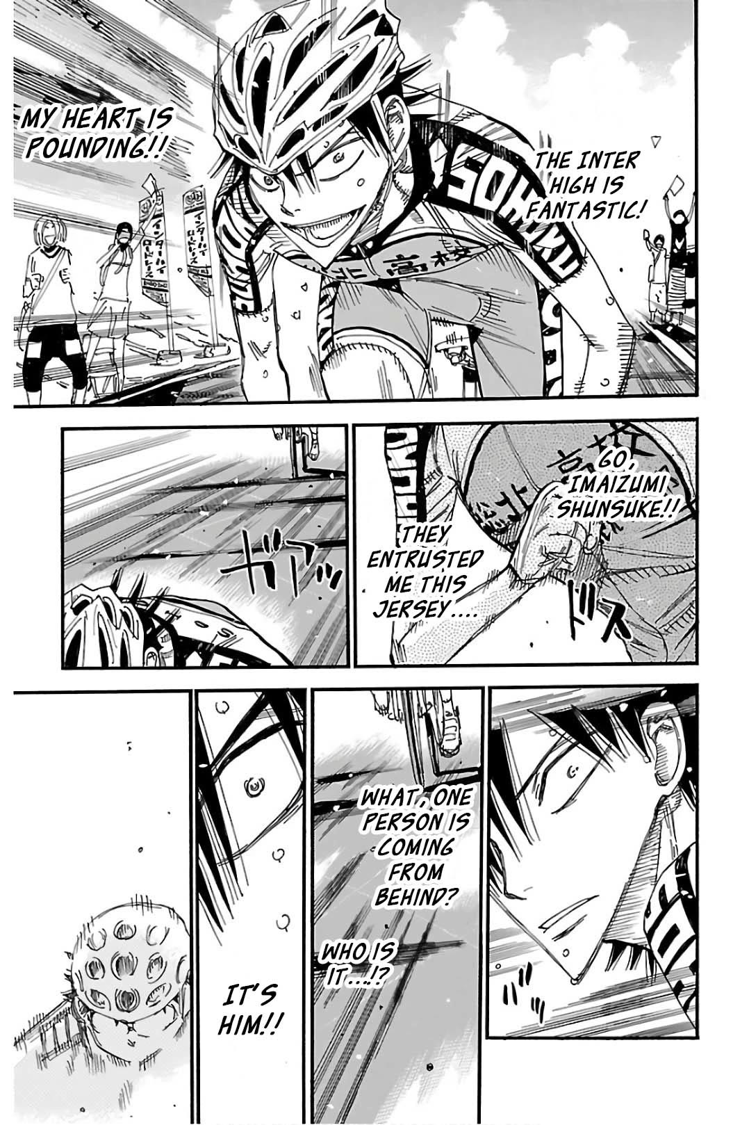 Yowamushi Pedal chapter 510 page 15