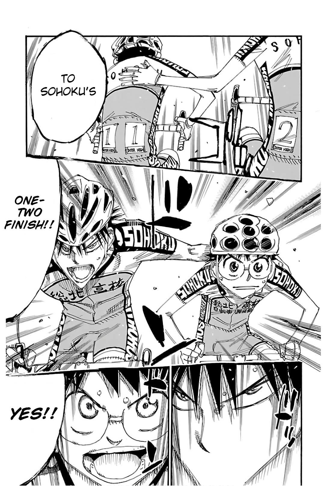 Yowamushi Pedal chapter 511 page 11