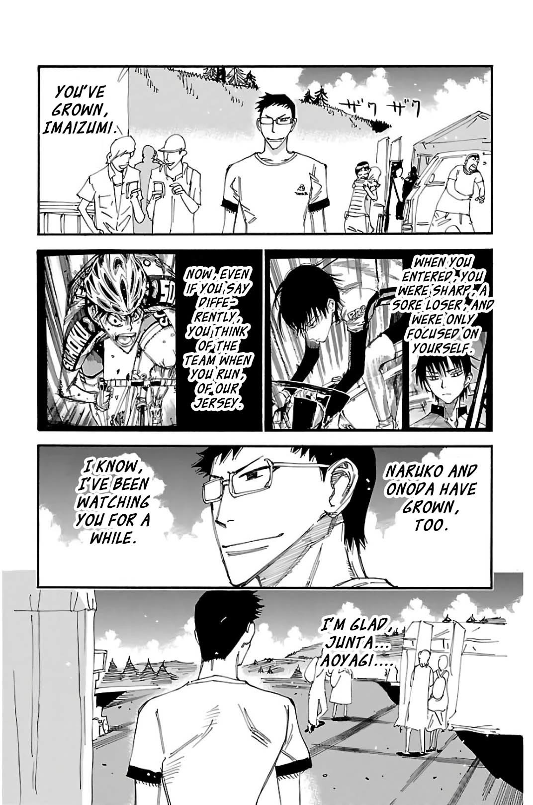 Yowamushi Pedal chapter 512 page 10