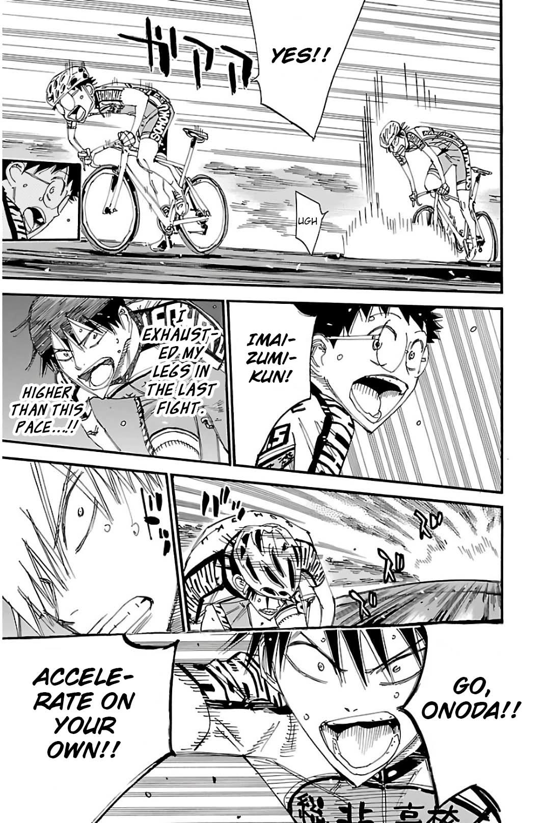 Yowamushi Pedal chapter 512 page 14