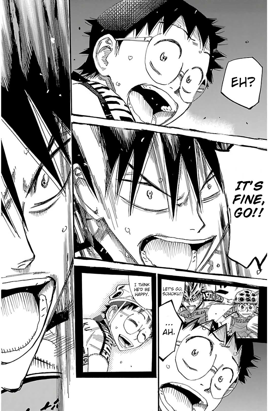 Yowamushi Pedal chapter 512 page 15