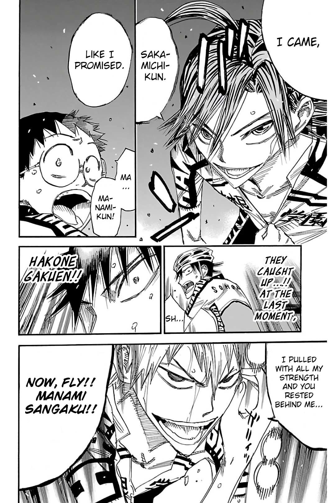 Yowamushi Pedal chapter 512 page 19