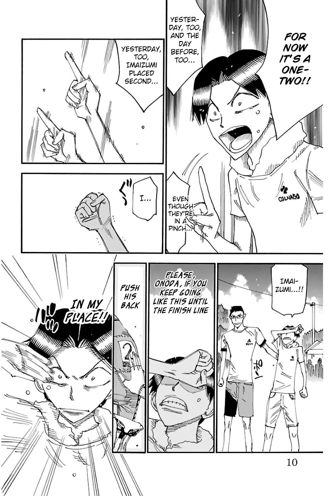 Yowamushi Pedal chapter 512 page 7