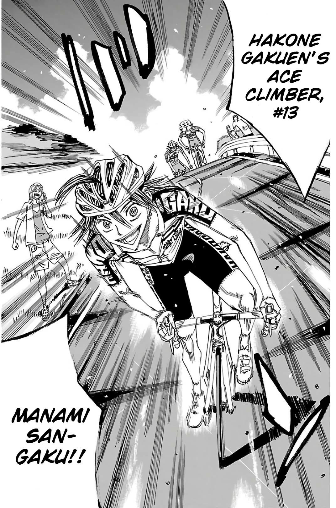 Yowamushi Pedal chapter 513 page 10