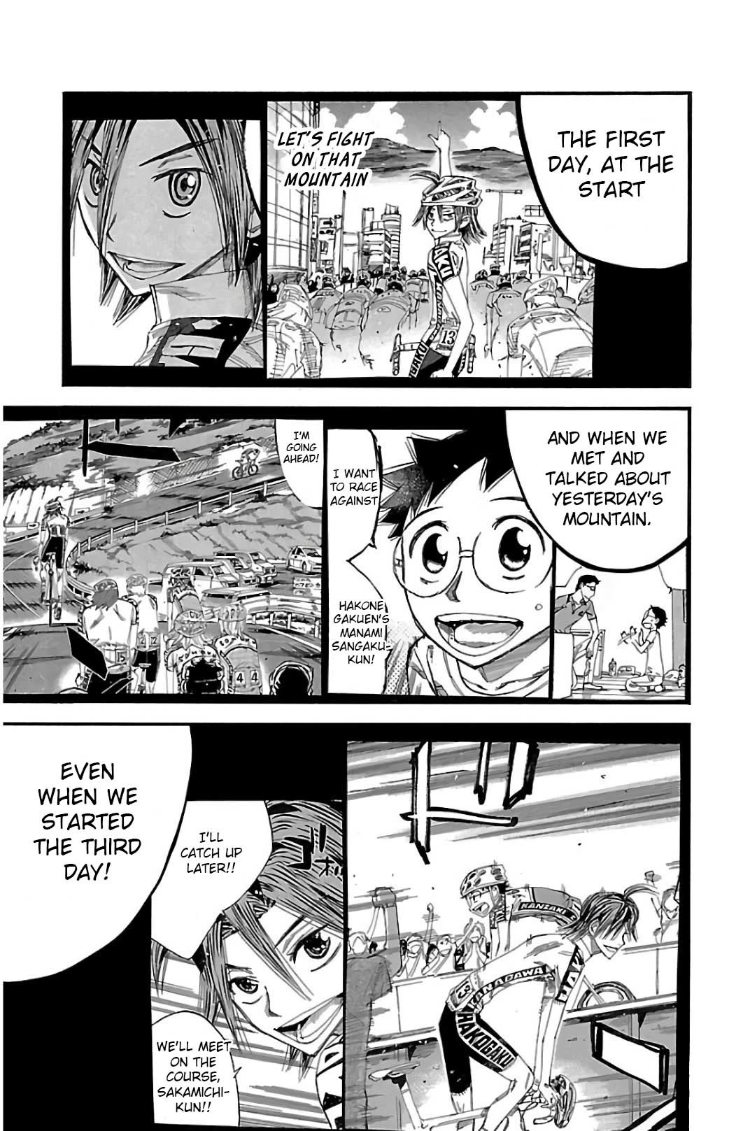 Yowamushi Pedal chapter 513 page 13