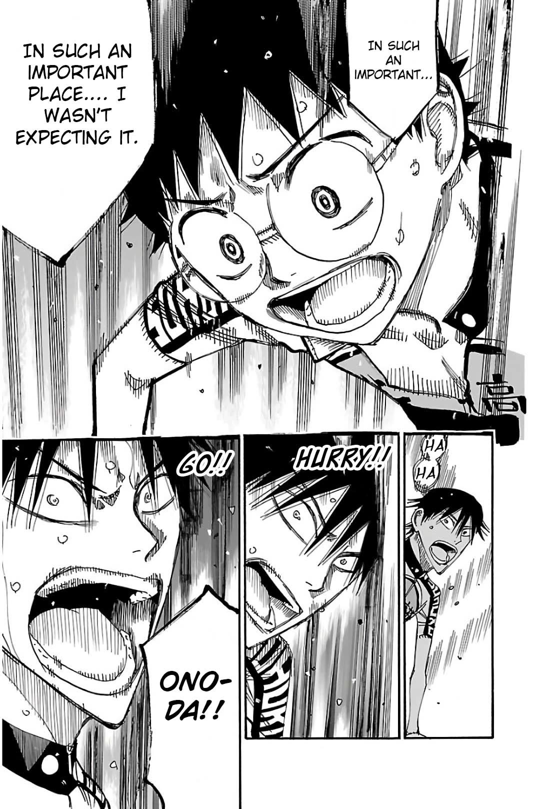 Yowamushi Pedal chapter 513 page 15