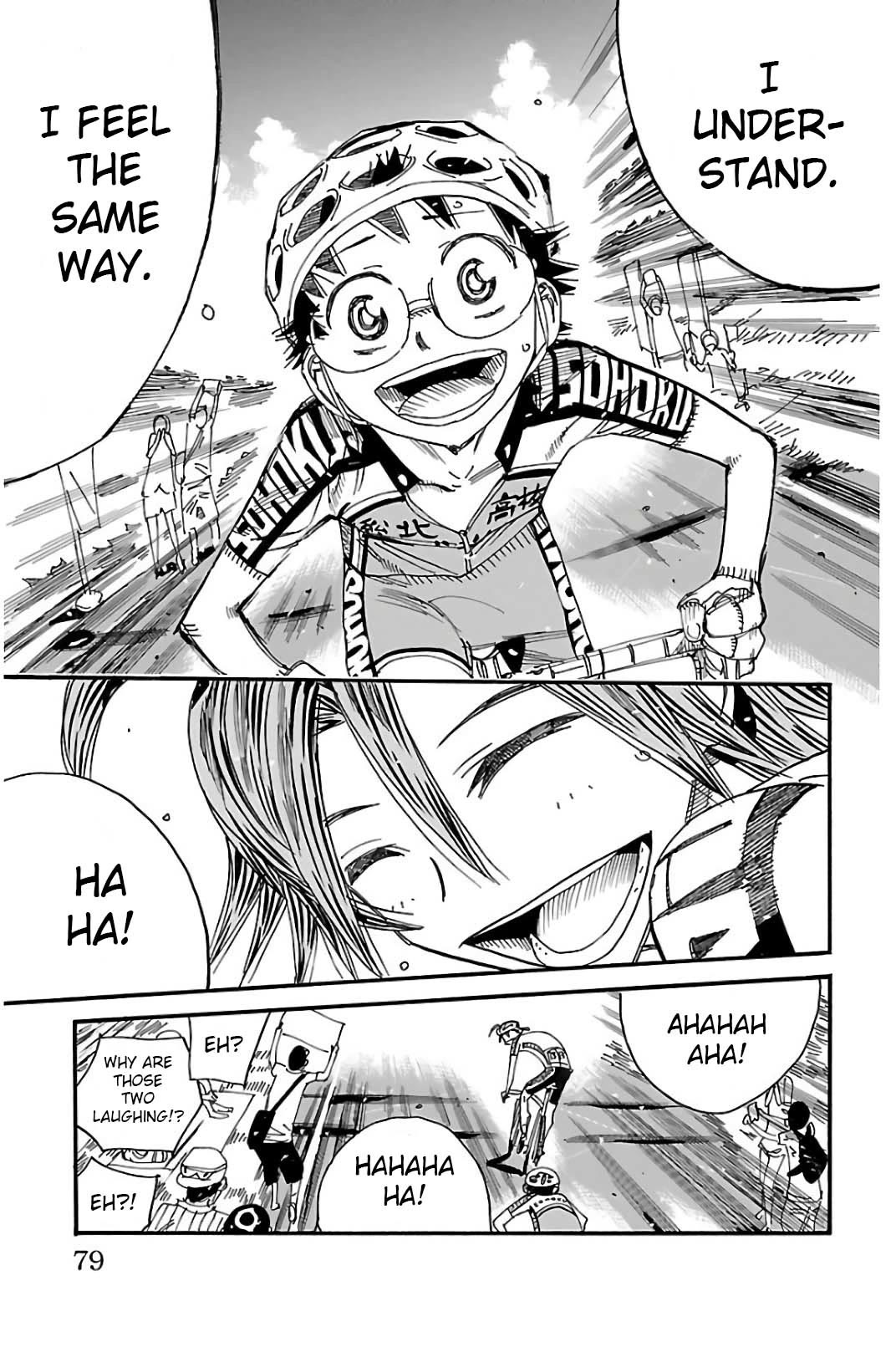 Yowamushi Pedal chapter 515 page 10