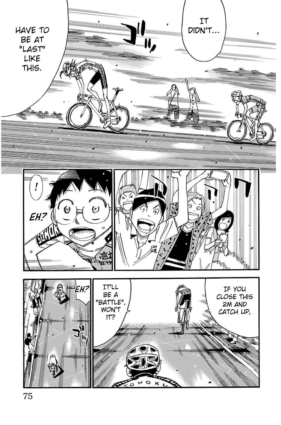 Yowamushi Pedal chapter 515 page 6