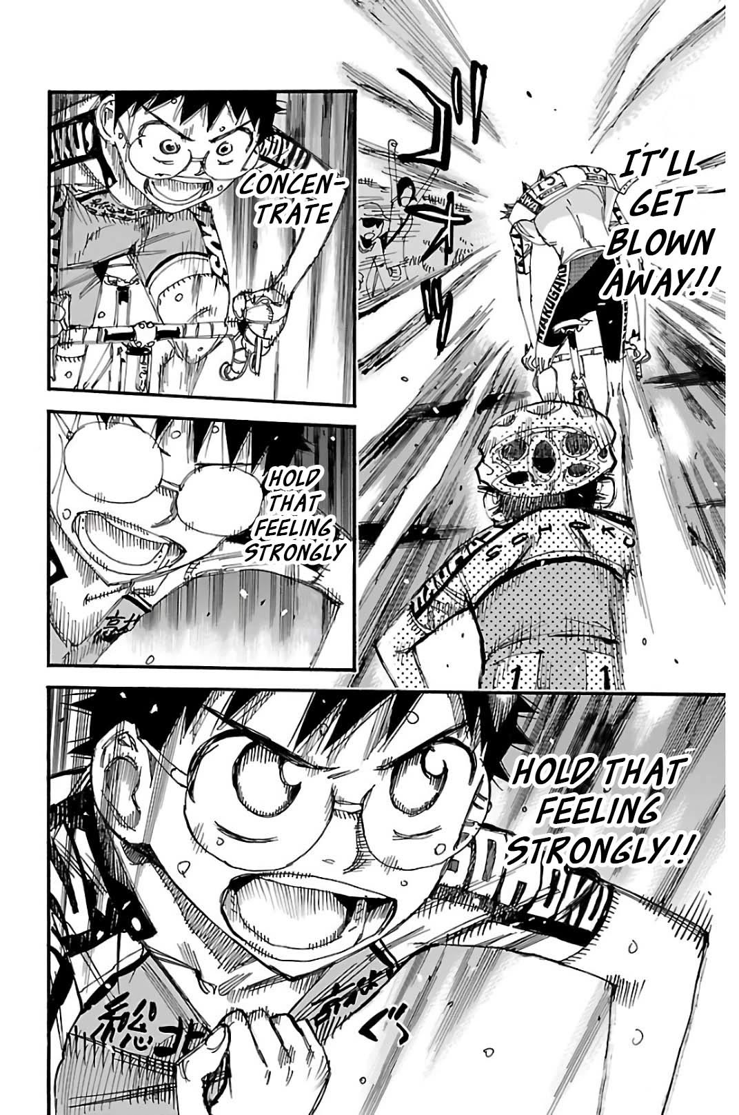 Yowamushi Pedal chapter 516 page 14