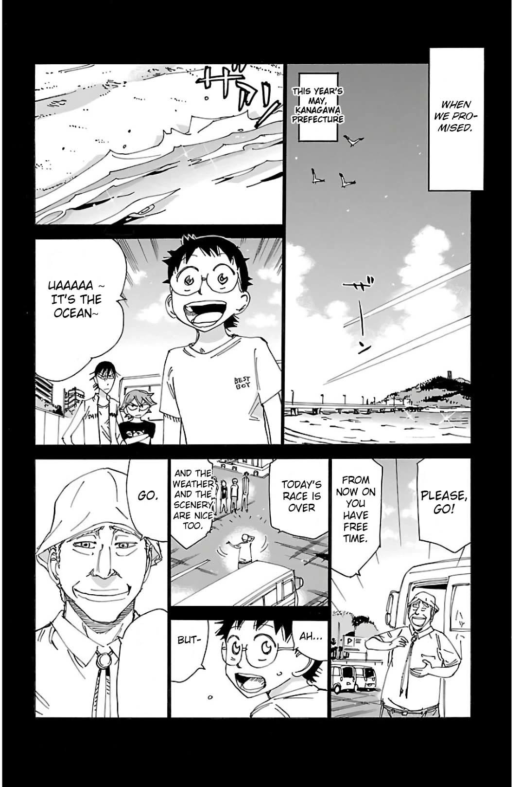 Yowamushi Pedal chapter 516 page 16