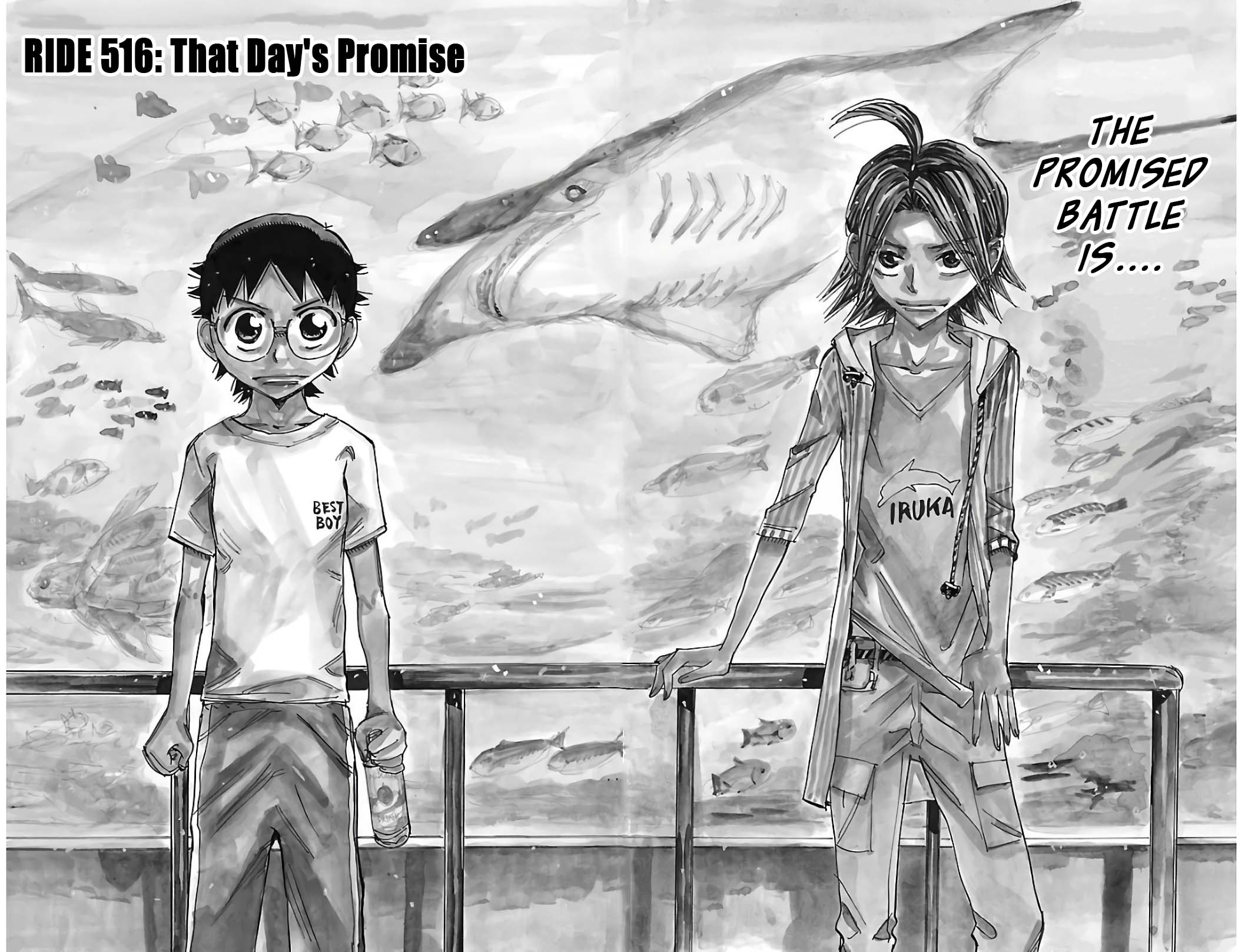 Yowamushi Pedal chapter 516 page 2