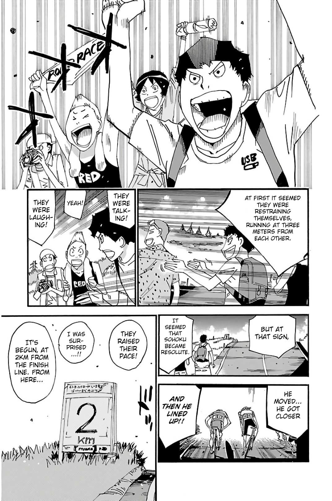 Yowamushi Pedal chapter 516 page 4
