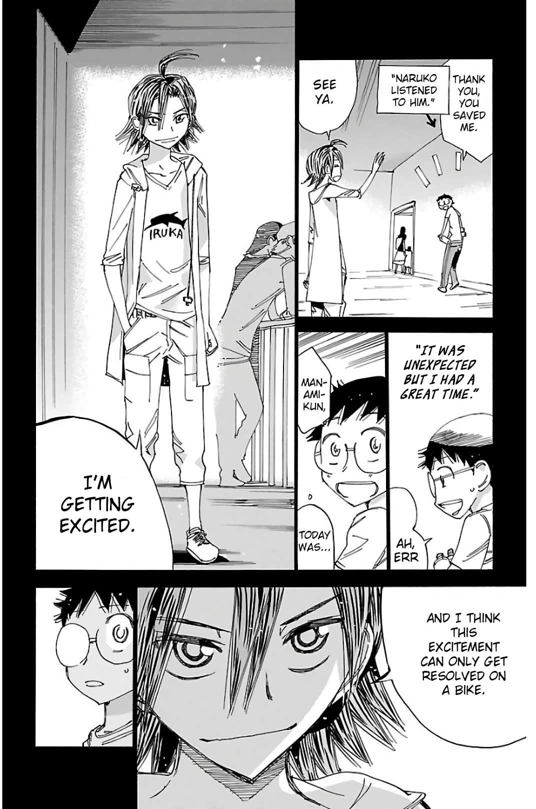 Yowamushi Pedal chapter 517 page 13