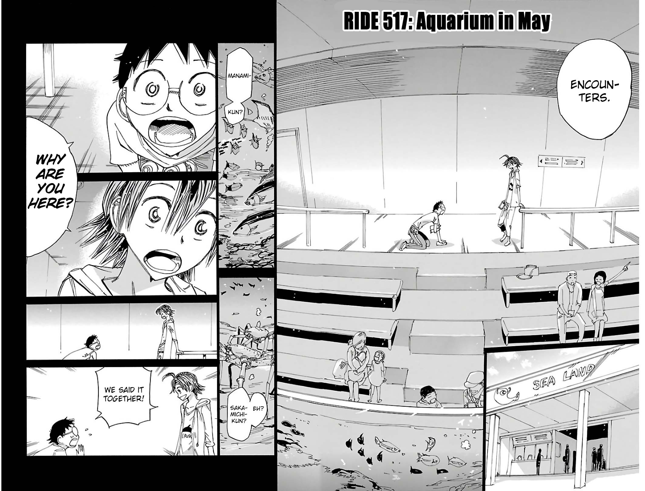 Yowamushi Pedal chapter 517 page 4