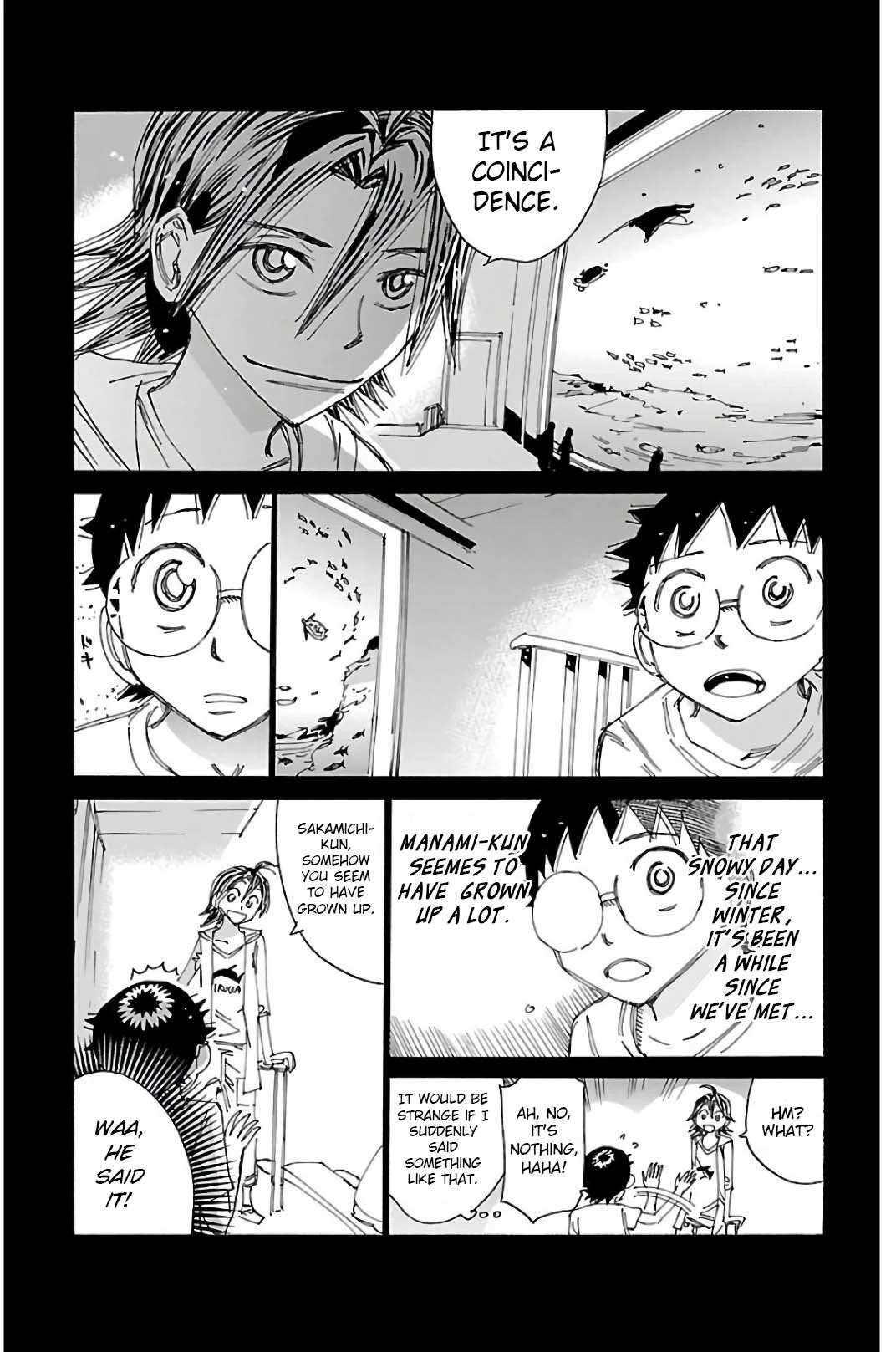 Yowamushi Pedal chapter 517 page 6