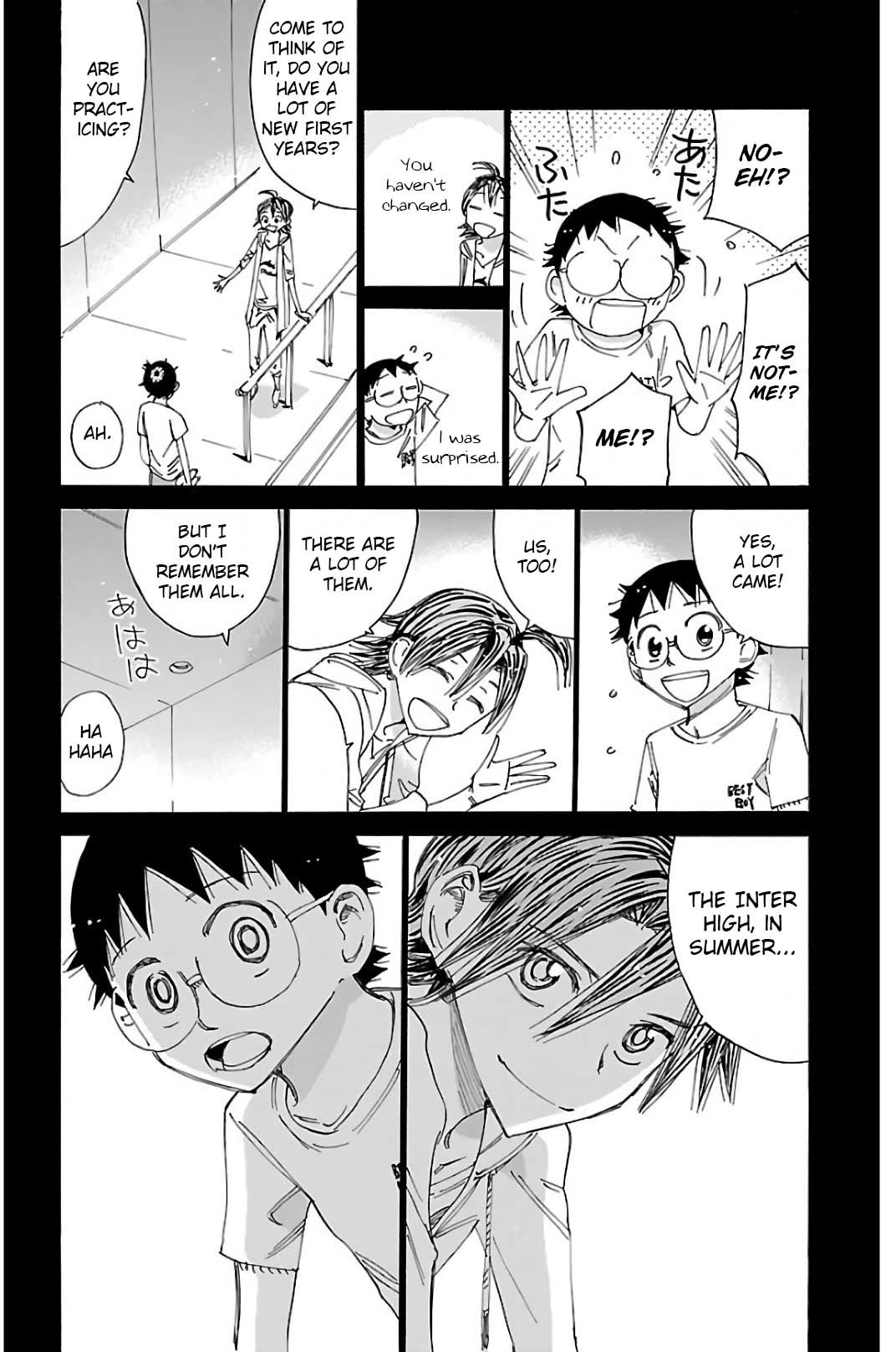 Yowamushi Pedal chapter 517 page 7
