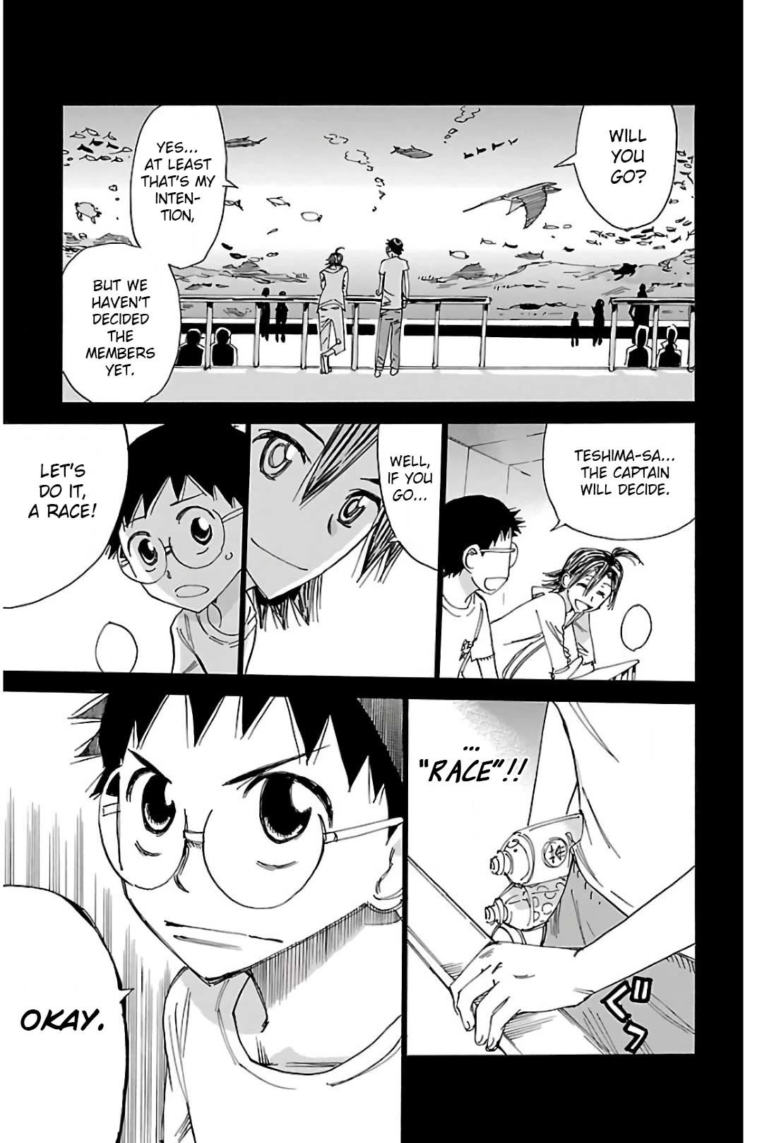 Yowamushi Pedal chapter 517 page 8