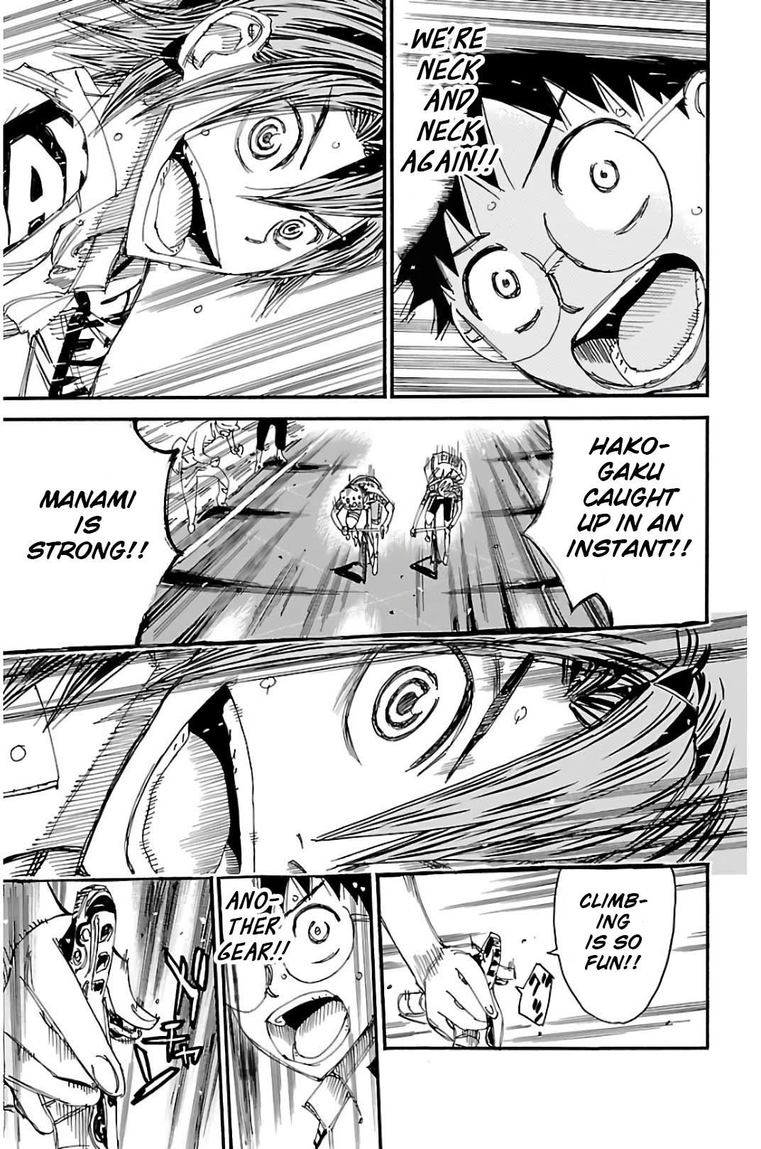 Yowamushi Pedal chapter 518 page 13