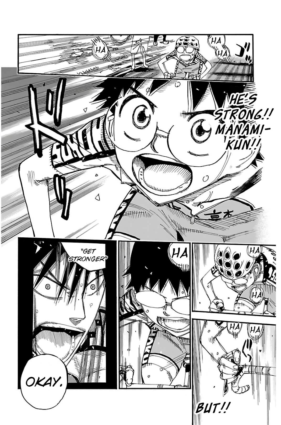 Yowamushi Pedal chapter 518 page 15