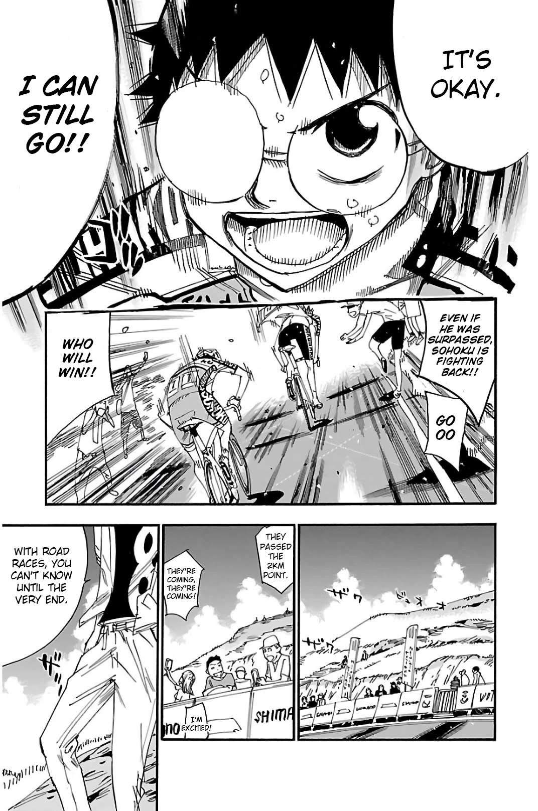 Yowamushi Pedal chapter 518 page 16