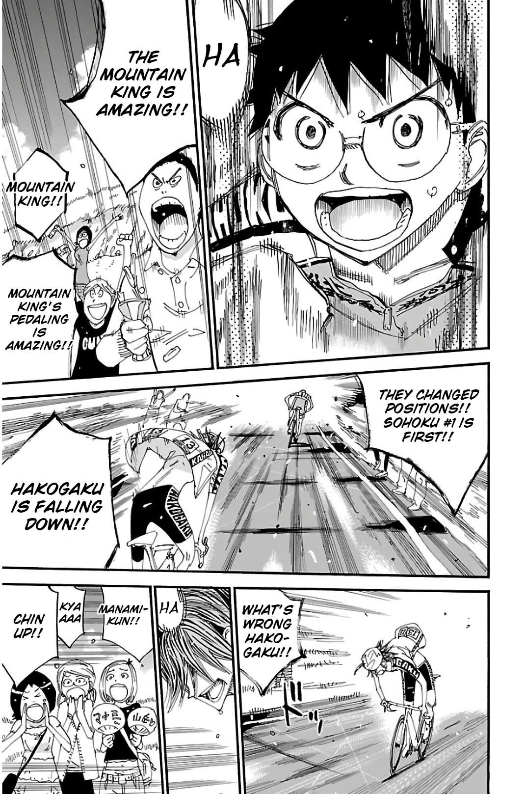 Yowamushi Pedal chapter 518 page 8